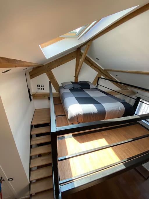 Ferienwohnung Loft: Le New-York Rouen Exterior foto